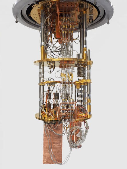 A superconducting quantum computer from Professor David Schuster&apos;s laboratory at UChicago that can help drive the field forward. Credit: Yongshan Ding.