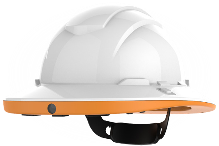 Smart hardhat. Courtesy of Guardhat.