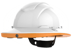Smart hardhat. Courtesy of Guardhat. Smart hardhat. Courtesy of Guardhat.