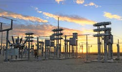 China Draw’s 115-kV, 30-MVAR C-type filter. China Draw’s 115-kV, 30-MVAR C-type filter.