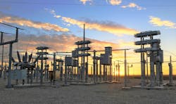 China Draw’s 115-kV, 30-MVAR C-type filter. China Draw’s 115-kV, 30-MVAR C-type filter.