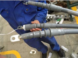 Today’s outdoor terminations are factory-produced and tested. Source: Ivan Jovanovic, director of engineering specialty products with G&W Electric and associate member of PDi2. Today’s outdoor terminations are factory-produced and tested. Source: Ivan Jovanovic, director of engineering specialty products with G&W Electric and associate member of PDi2.