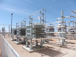 Thyristor-switched capacitors and thyristor-controlled reactors branches. Thyristor-switched capacitors and thyristor-controlled reactors branches.