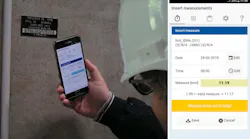 Figure 1. Data acquisition and mobile app example