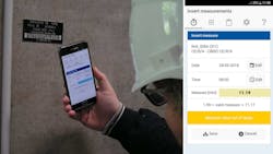 Figure 1. Data acquisition and mobile app example Figure 1. Data acquisition and mobile app example