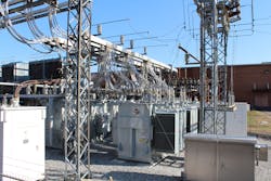 Completed job with new transformers and other equipment. Completed job with new transformers and other equipment.