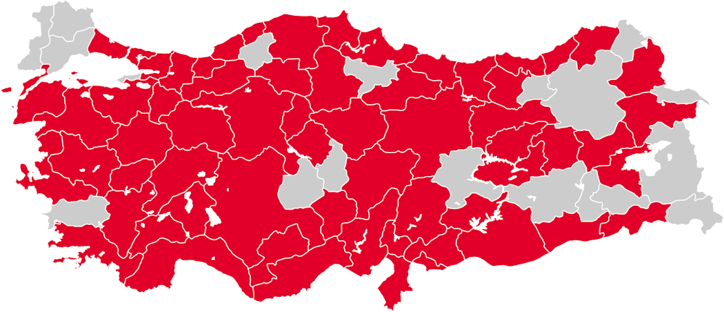 Turkey Map Option 5