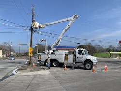 CenterPoint Energy electric crews began the restoration work as soon as additional power generation was available. CenterPoint Energy electric crews began the restoration work as soon as additional power generation was available.