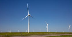 Wind turbines in New Mexico. Wind turbines in New Mexico.