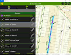 The Clearion field app allows inspectors and crews to receive assigned work and mark complete work on their phone or tablet. The Clearion field app allows inspectors and crews to receive assigned work and mark complete work on their phone or tablet.