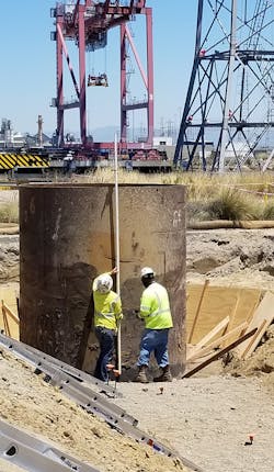 Leg for tie and grade beams. Leg for tie and grade beams.