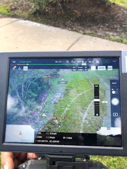 An Angular Flight Modulation (AFM) depiction of Strata layer at a ROW in Florida. An Angular Flight Modulation (AFM) depiction of Strata layer at a ROW in Florida.