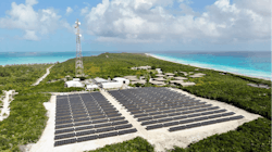 Highbourne Cay improves resiliency and financial performance with a microgrid from Bahamas Energy and Solar Supplies, Azimuth Energy, and Solar FlexRack solutions. Highbourne Cay improves resiliency and financial performance with a microgrid from Bahamas Energy and Solar Supplies, Azimuth Energy, and Solar FlexRack solutions.