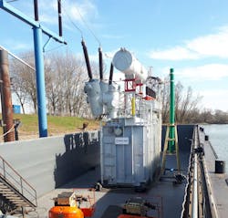 Short-circuit testing of a 400-MVA offshore transformer of Royal SMIT at KEMA Labs, the Netherlands Short-circuit testing of a 400-MVA offshore transformer of Royal SMIT at KEMA Labs, the Netherlands