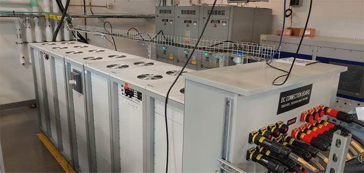 Each team&apos;s microgrid-battery storage solution is tested against emulated power outages, which the microgrid controls must be capable of managing.