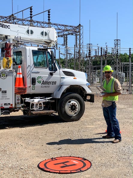 At Ameren Illinois, a blend of linemen, operations, vegetation and safety supervisors and engineers serve as drone pilots.