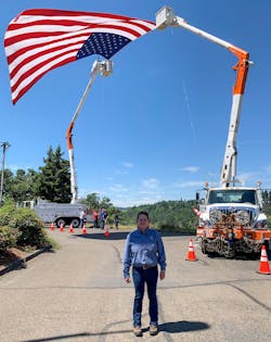 As the manager of the line center in Portland, her day starts at the crack of dawn. As the manager of the line center in Portland, her day starts at the crack of dawn.