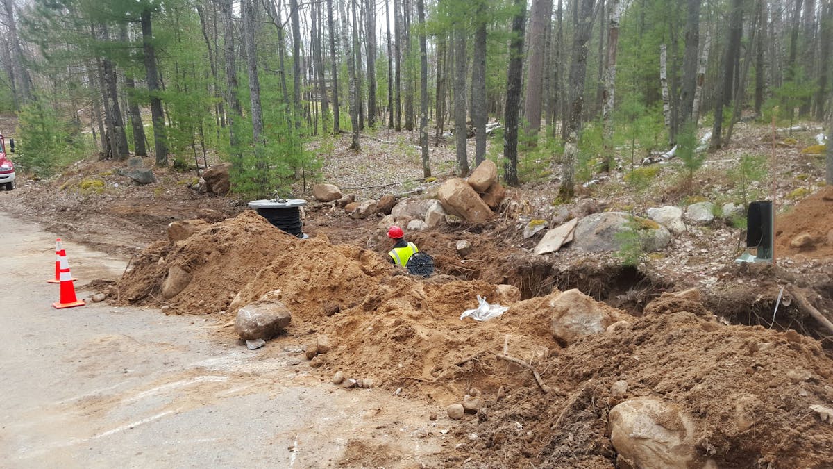 More than 70% of WPS&rsquo;s service territory is medium- to high-density forest. This terrain led to some difficult construction conditions for crews, including rocky and even boulder-filled earth.