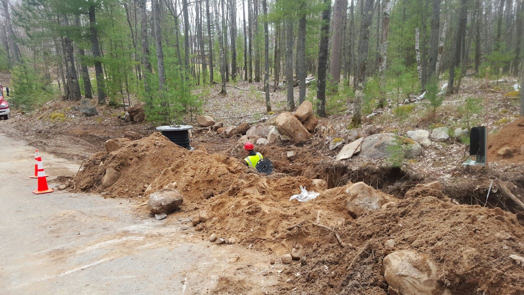 More than 70% of WPS&rsquo;s service territory is medium- to high-density forest. This terrain led to some difficult construction conditions for crews, including rocky and even boulder-filled earth.