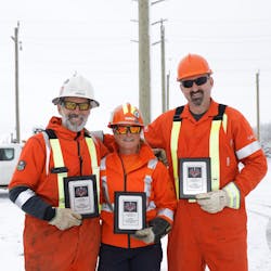 When she first started out in the trade, a lot of the older linemen served as mentors, and she and the other women learned from them. When she first started out in the trade, a lot of the older linemen served as mentors, and she and the other women learned from them.