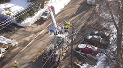 After major storms, the team uses drones to help assess damage, looking for downed wires, broken structures or problems challenging to detect from the ground. After major storms, the team uses drones to help assess damage, looking for downed wires, broken structures or problems challenging to detect from the ground.