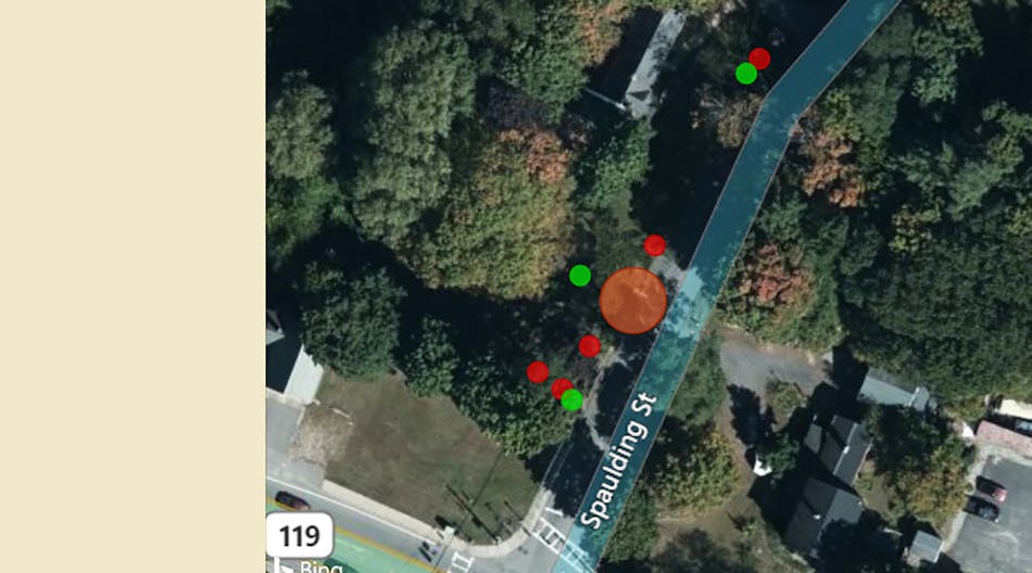 Figure 3 Single Event Fault Location And Associated Srp Work Locations With Customer Refusals