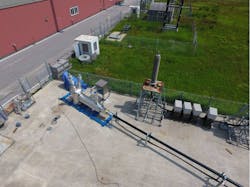 Type test on 23-kV HTS cable system at KEPCO’s Gochang Test Center. Type test on 23-kV HTS cable system at KEPCO’s Gochang Test Center.