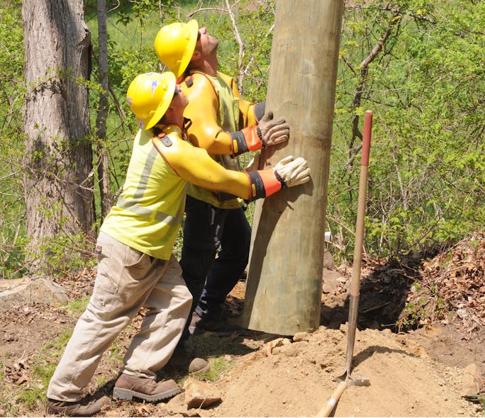 Linemen have installed thousands of new, stronger poles and thicker &ldquo;tree wire&rdquo; throughout the utility&rsquo;s service territory.