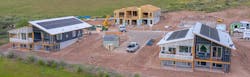 Construction began in 2019 on the first phase of Habitat for Humanity’s Basalt Vista laboratory, which will manage household energy use from multiple numbers of DERs. Construction began in 2019 on the first phase of Habitat for Humanity’s Basalt Vista laboratory, which will manage household energy use from multiple numbers of DERs.