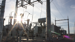 A STATCOM installation has a relatively small footprint, requiring an area of 250 ft by 250 ft (76 m by 76 m) for a 250-MVAR installation.