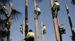 Line work can be physically demanding, and as such, many of the students in the first class of the training program were former high school athletes with the physical stamina and discipline to succeed in the line trade.