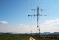 Oower lines outside Baden Wuerttemberg, Germany. Oower lines outside Baden Wuerttemberg, Germany.