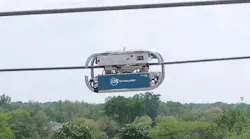 E3 X Trial Cleaning Robot Closeup