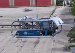 E3 X Trial Coating Robot Closeup E3 X Trial Coating Robot Closeup