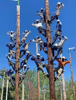 This year, FirstEnergy’s 10 electric companies have hired 189 new PSI graduates who completed the line worker training program in May. This year, FirstEnergy’s 10 electric companies have hired 189 new PSI graduates who completed the line worker training program in May.