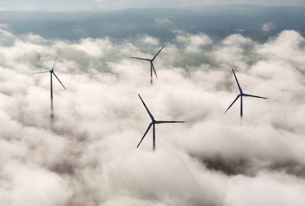The most important data for the basic forecast includes the hub height of the wind turbines.