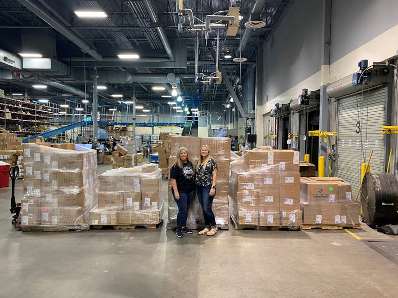 Radians Employees Dawn Gullette And Anna Huff Help With Hurricane Ida Relief