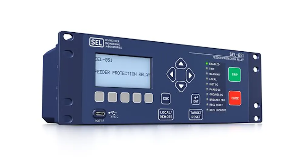 SEL releases SEL-851 Feeder Protection Relay | T&D World