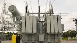World&apos;s first large flexible transformer installed and undergoing field validation at Cooperative Energy&apos;s major substation in Columbia, MS. Photo credit: Cooperative Energy