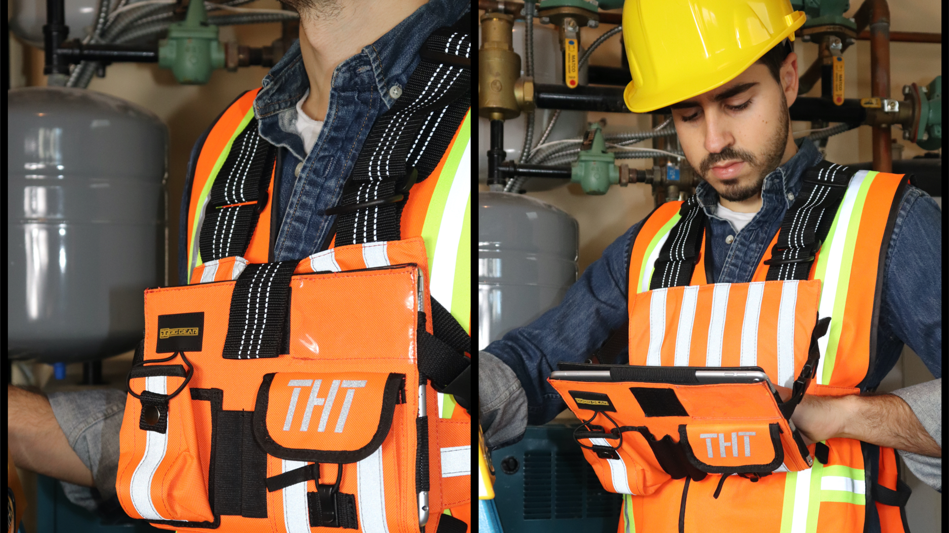 Two Hand Touch Safe T Ht I Pad Tablet Hi Viz Harness 01 615b15833b0c4