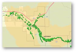 PGE vegetation management developed its own ArcGIS Collector application in house. PGE vegetation management developed its own ArcGIS Collector application in house.
