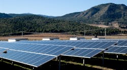 Photovoltaic solar panels in Spain