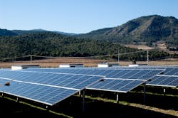 Photovoltaic solar panels in Spain Photovoltaic solar panels in Spain