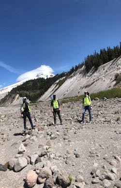 PGE foresters on Mt. Hood. PGE foresters on Mt. Hood.