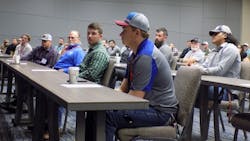 Line school students to experienced field supervisors attended the conference, which was sponsored by Burns & McDonnell, Safeguard and IBEW Locals 47, 66 and 304, to learn about safety in the electric utility industry. Line school students to experienced field supervisors attended the conference, which was sponsored by Burns & McDonnell, Safeguard and IBEW Locals 47, 66 and 304, to learn about safety in the electric utility industry.