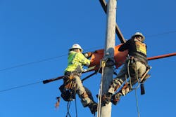 At the International Lineman’s Rodeo, journeymen linemen compete in six different divisions—military, IOU, muni, REI, contractor and senior. At the International Lineman’s Rodeo, journeymen linemen compete in six different divisions—military, IOU, muni, REI, contractor and senior.