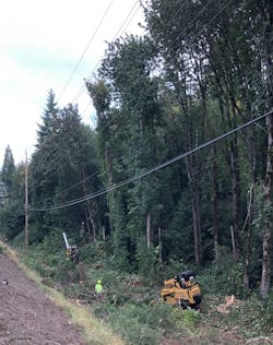 Jarraff unit and ROW mower compliment completing AWRR scoping within the Mt. Hood area Jarraff unit and ROW mower compliment completing AWRR scoping within the Mt. Hood area