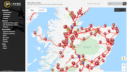 Location of transmission system substations in northern Scotland. Location of transmission system substations in northern Scotland.