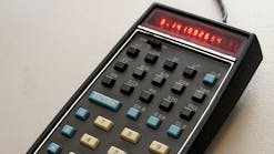 1972 Hewlett-Packard scientific pocket calculator: HP-35.