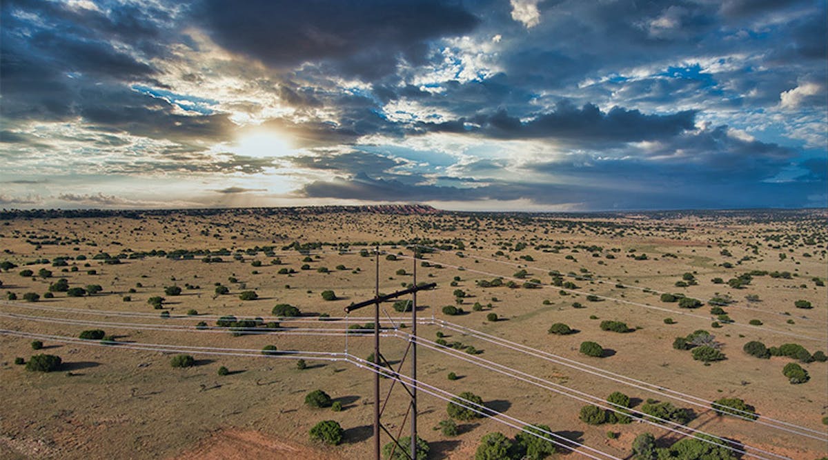The Western Spirit Transmission Line In New Mexico